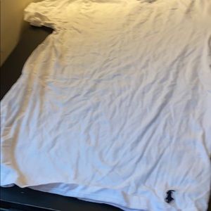 Mens White Polo Tee | S